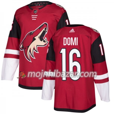 Dresovi Arizona Coyotes Max Domi 16 Adidas 2017-2018 Maroon Authentic - Muške Dresovi Arizona Coyotes Max Domi 16 Adidas 2017-2018 Maroon Authentic - Muške